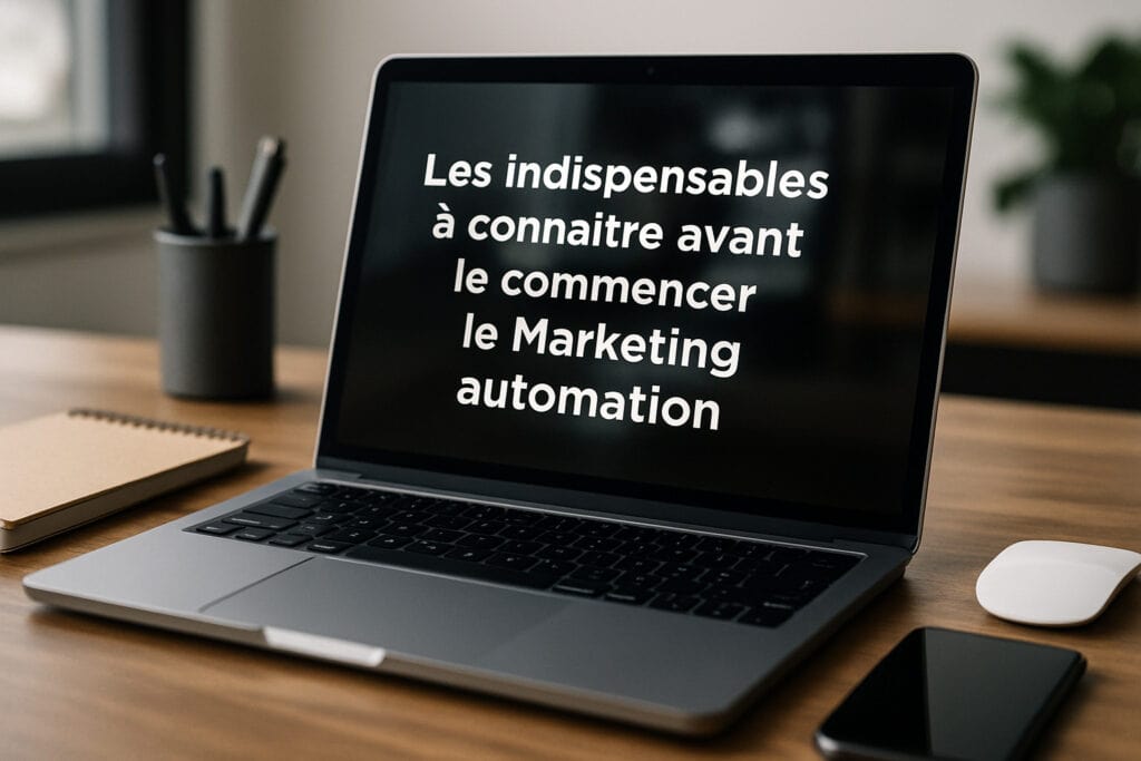 Infographie sur les bases du marketing automation
