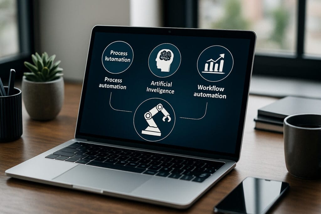 Illustration de l'automatisation d'entreprise