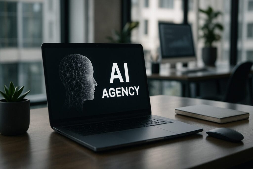 Logo d'une agence spécialisée en intelligence artificielle