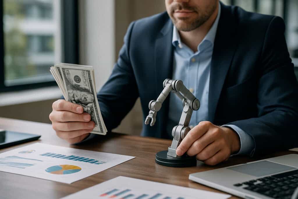 Graphique sur les économies générées par l'automatisation d'entreprise