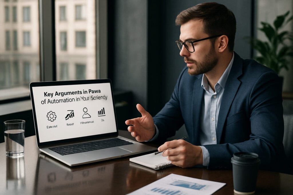 Graphique illustrant l'automatisation en stratégie