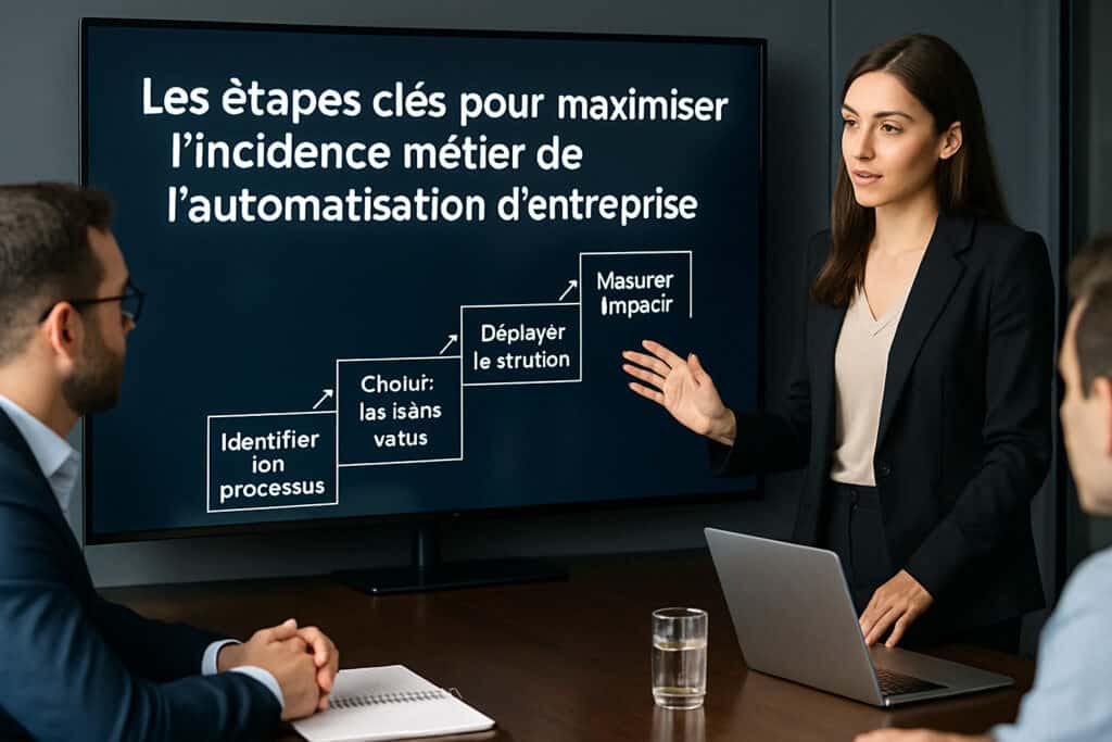 Illustration de l'automatisation d'entreprise