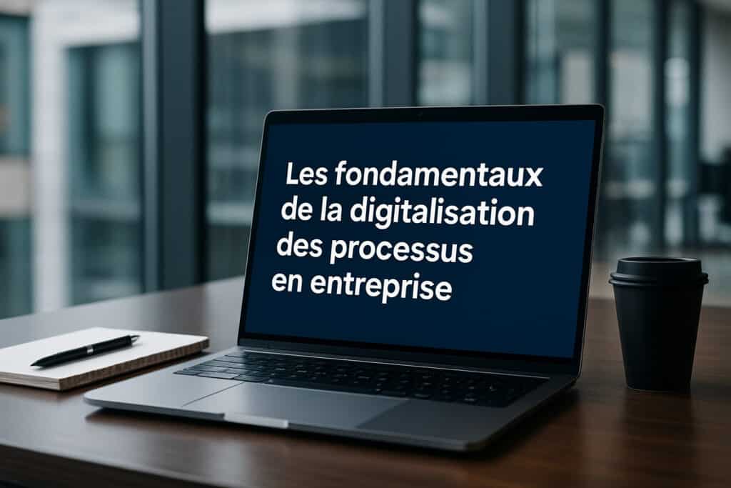 Digitalisation des processus en entreprise