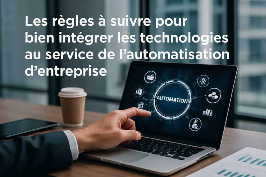 Intégration des technologies pour l'automatisation d'entreprise