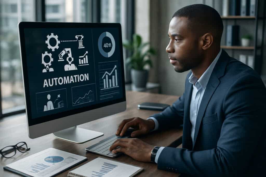 Automatisation d'entreprise avec technologies modernes