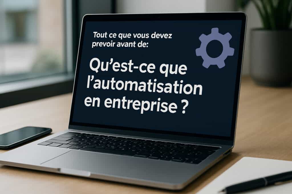 Automatisation des processus en entreprise