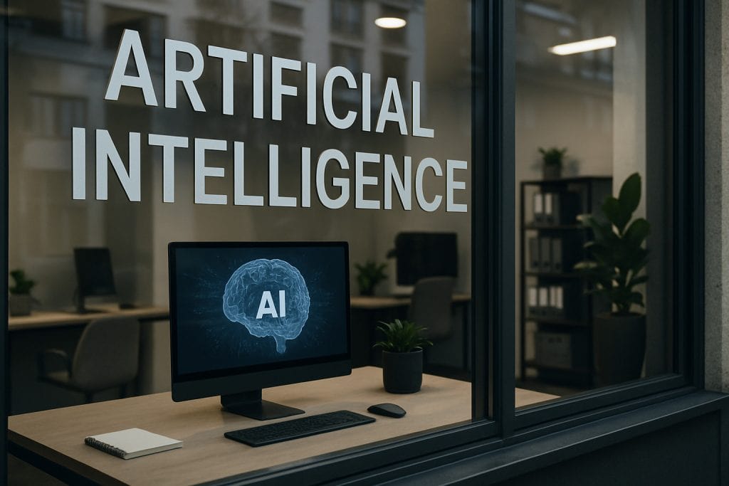 Logo d'une agence d'intelligence artificielle