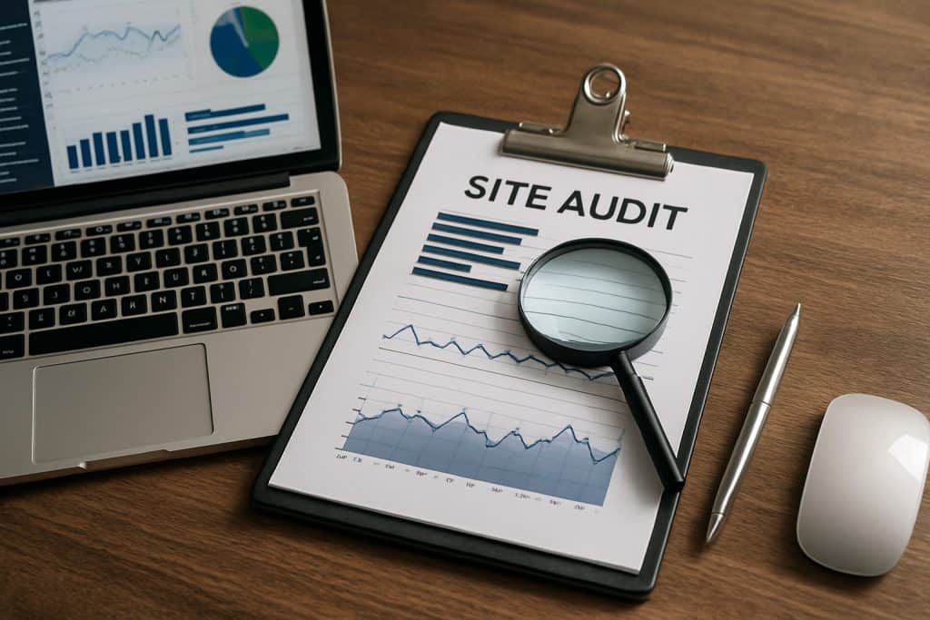 Analyse d'un site web pour audit SEO