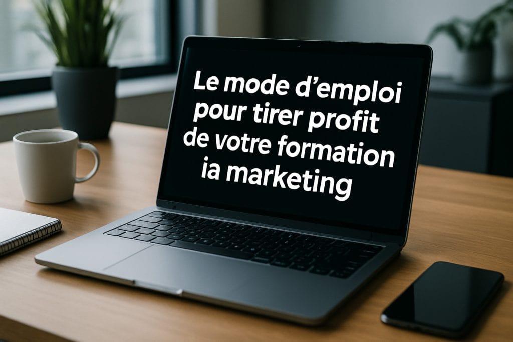 Bénéficiez de votre formation IA marketing