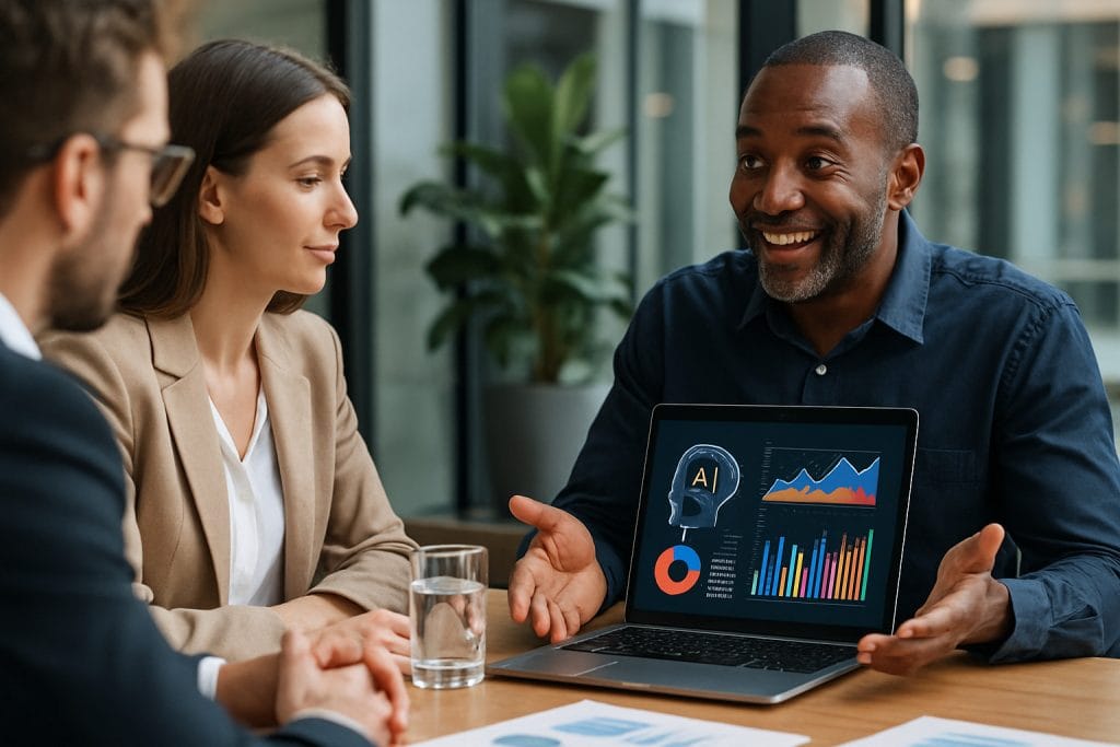 Collaboration avec une agence d'intelligence artificielle