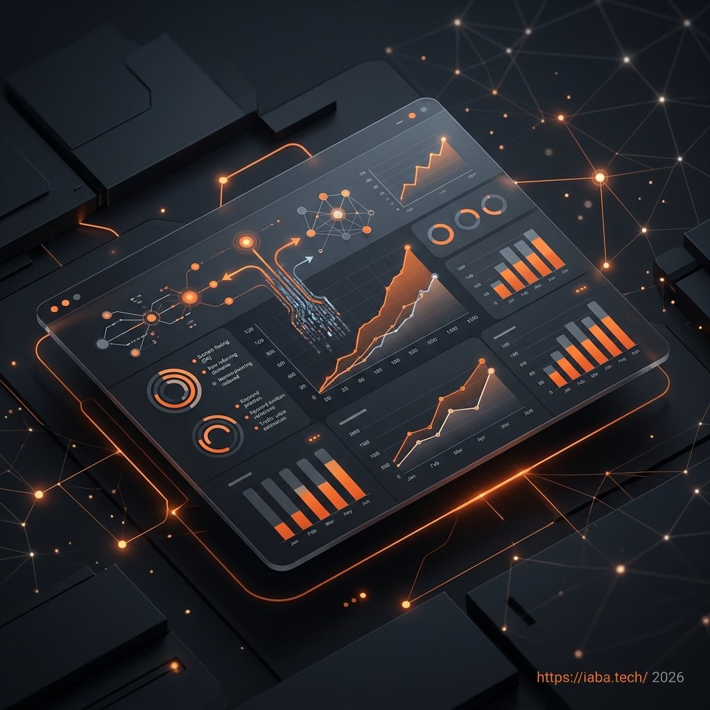 Interface de dashboard SEO affichant l'évolution du DR, les domaines référents et la valeur du trafic organique pour un pilotage de performance.