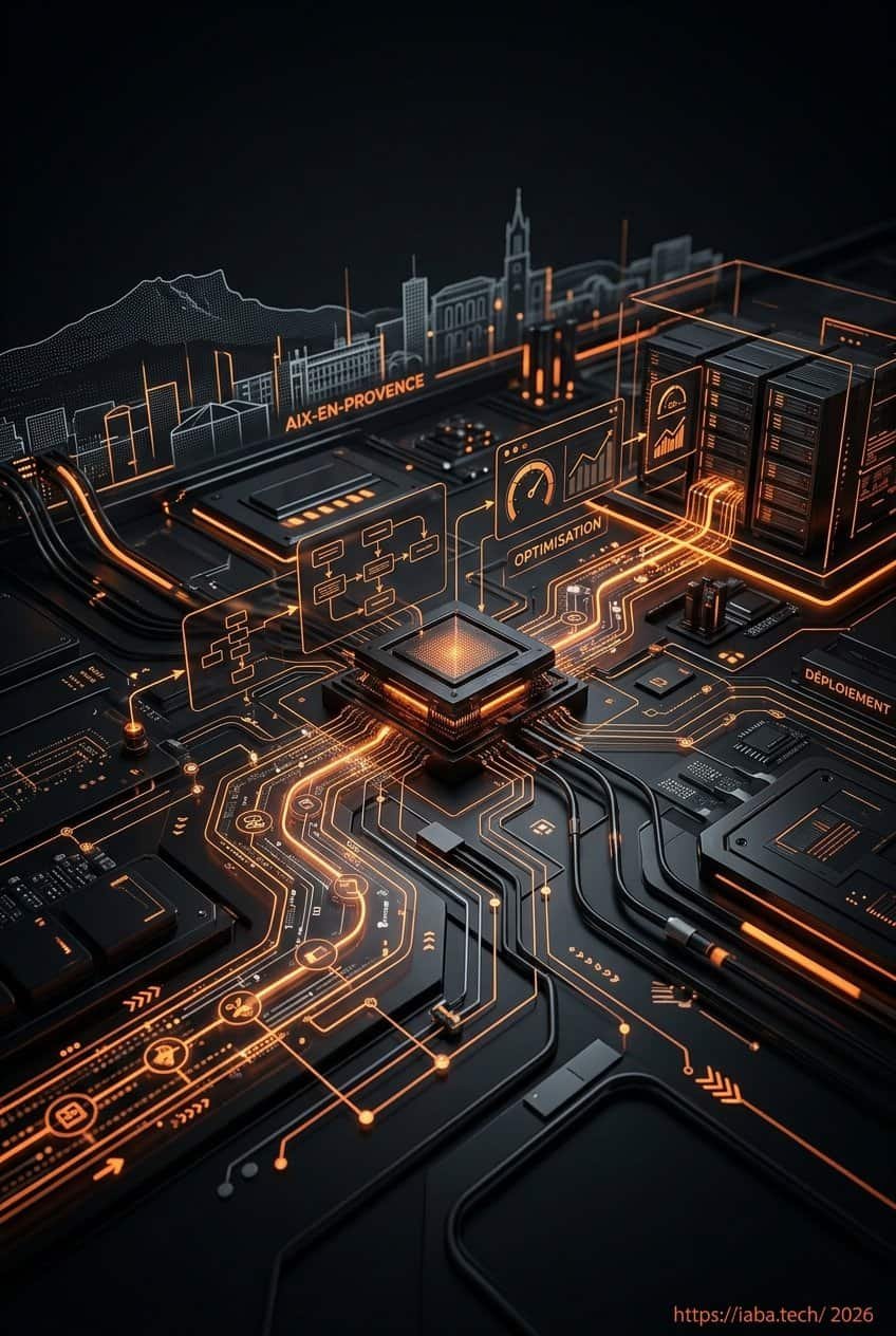 Interface de workflow automatisé iaba optimisant les flux de travail pour libérer le potentiel opérationnel des entreprises à Aix-en-Provence.