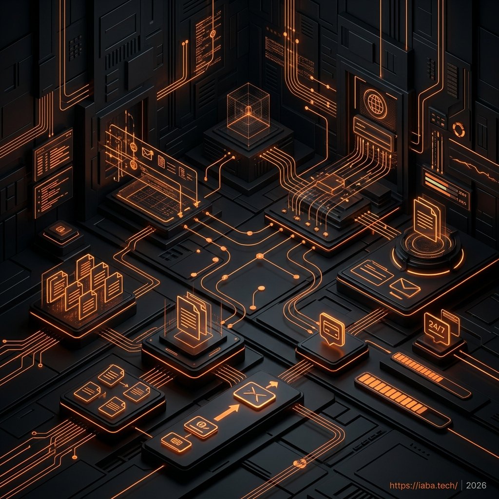Interface de gestion automatisée de syndic transformant les tâches administratives manuelles en flux de travail digitaux sans intervention humaine.