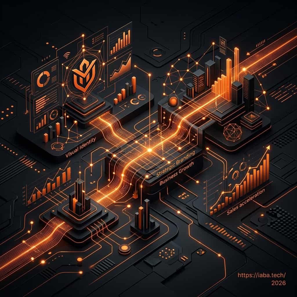 Graphique illustrant la corrélation entre une identité visuelle cohérente et l'accélération du cycle de conversion commerciale du service CFO.