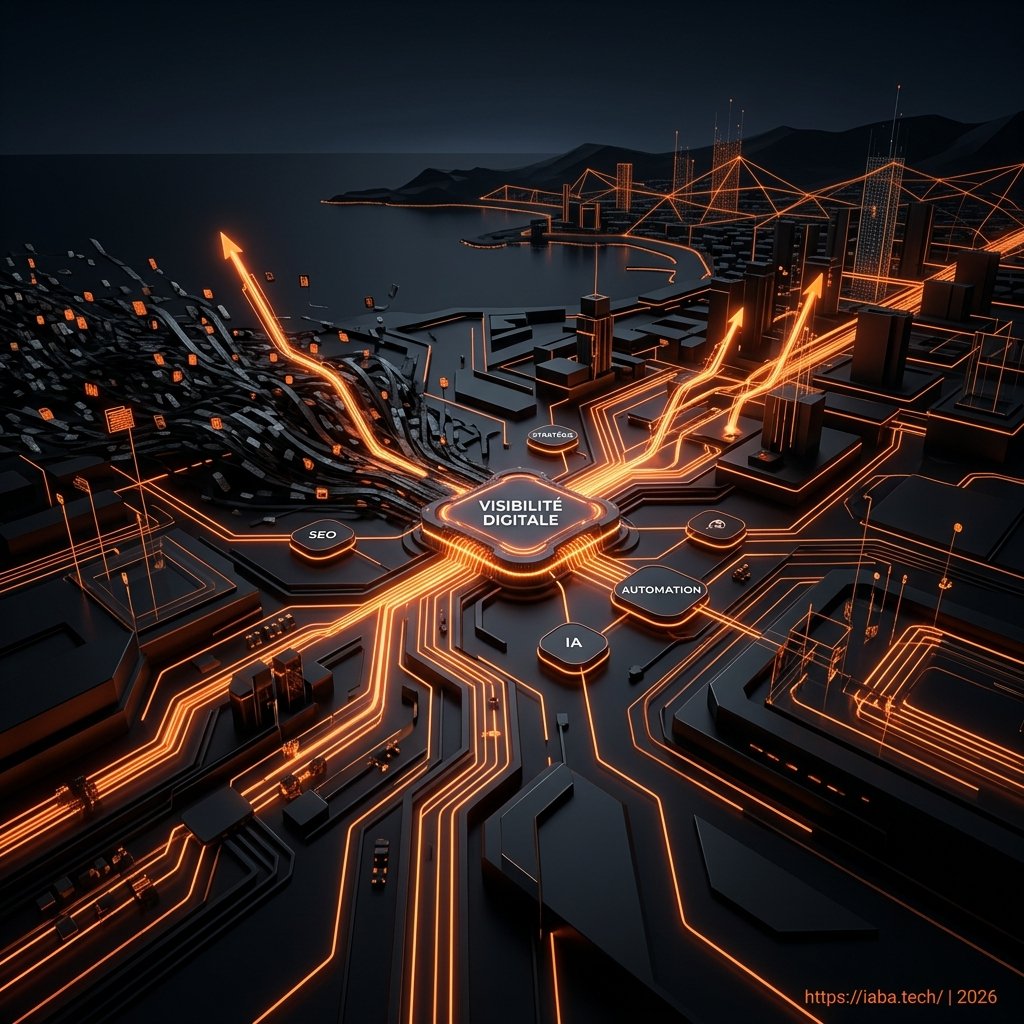 Graphique comparatif montrant l'augmentation de la portée locale des CMO ajacciens grâce à une stratégie de visibilité digitale structurée.