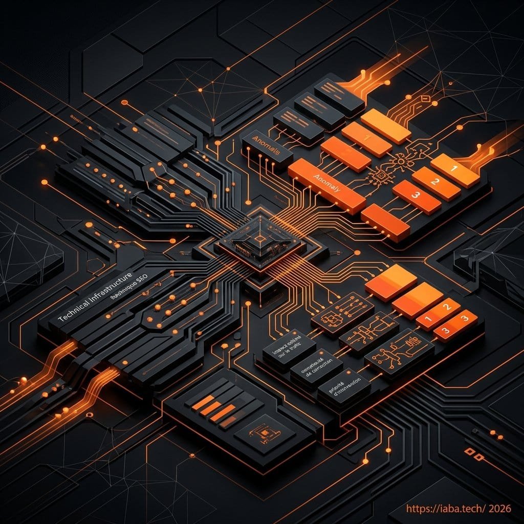 Tableau de bord d'audit technique SEO hiérarchisé par criticité, impact sur le trafic et complexité de mise en œuvre.