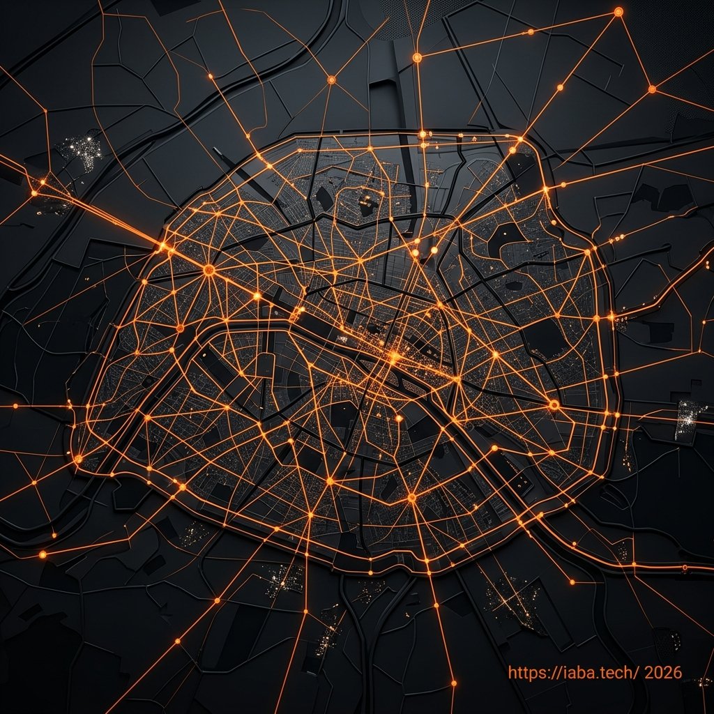 Visualisation d'une carte de densité urbaine parisienne illustrant la perte de clients due à une zone de chalandise non verrouillée.