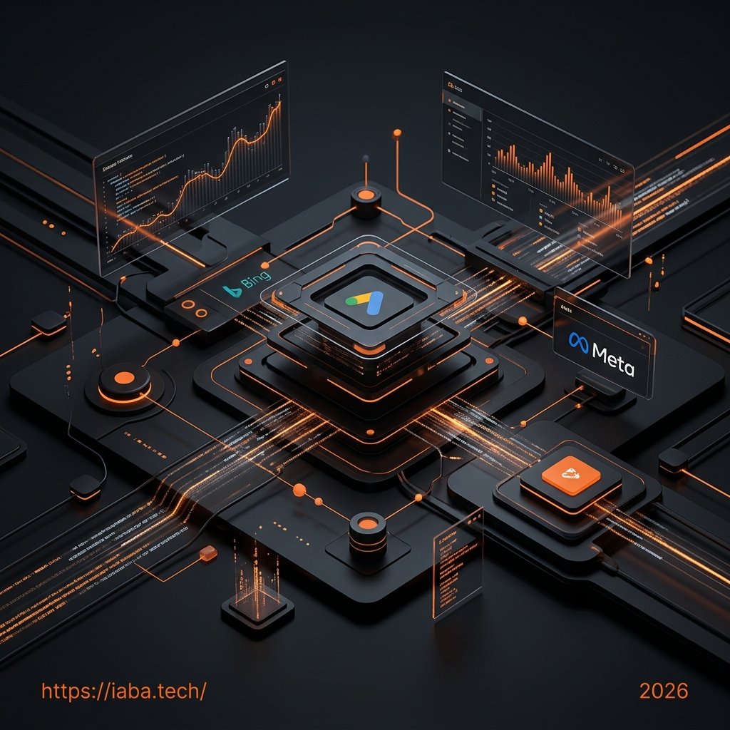 Tableau de bord SEA affichant des courbes de conversion optimisées, illustrant l'expertise iaba dans la gestion technique de publicités digitales.