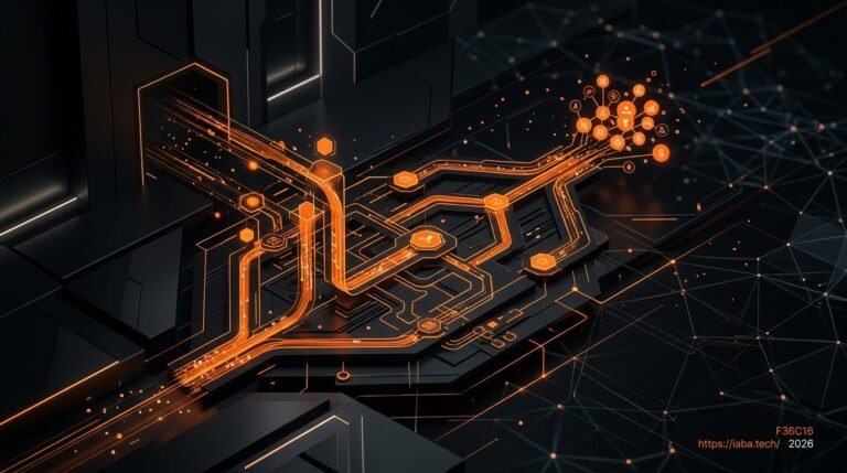 Visualisation d'une structure en piliers sémantiques transformant le silence digital en flux de leads, illustrant l'expertise en SEO éditorial B2B.
