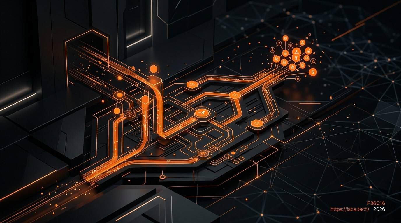 Visualisation d'une structure en piliers sémantiques transformant le silence digital en flux de leads, illustrant l'expertise en SEO éditorial B2B.