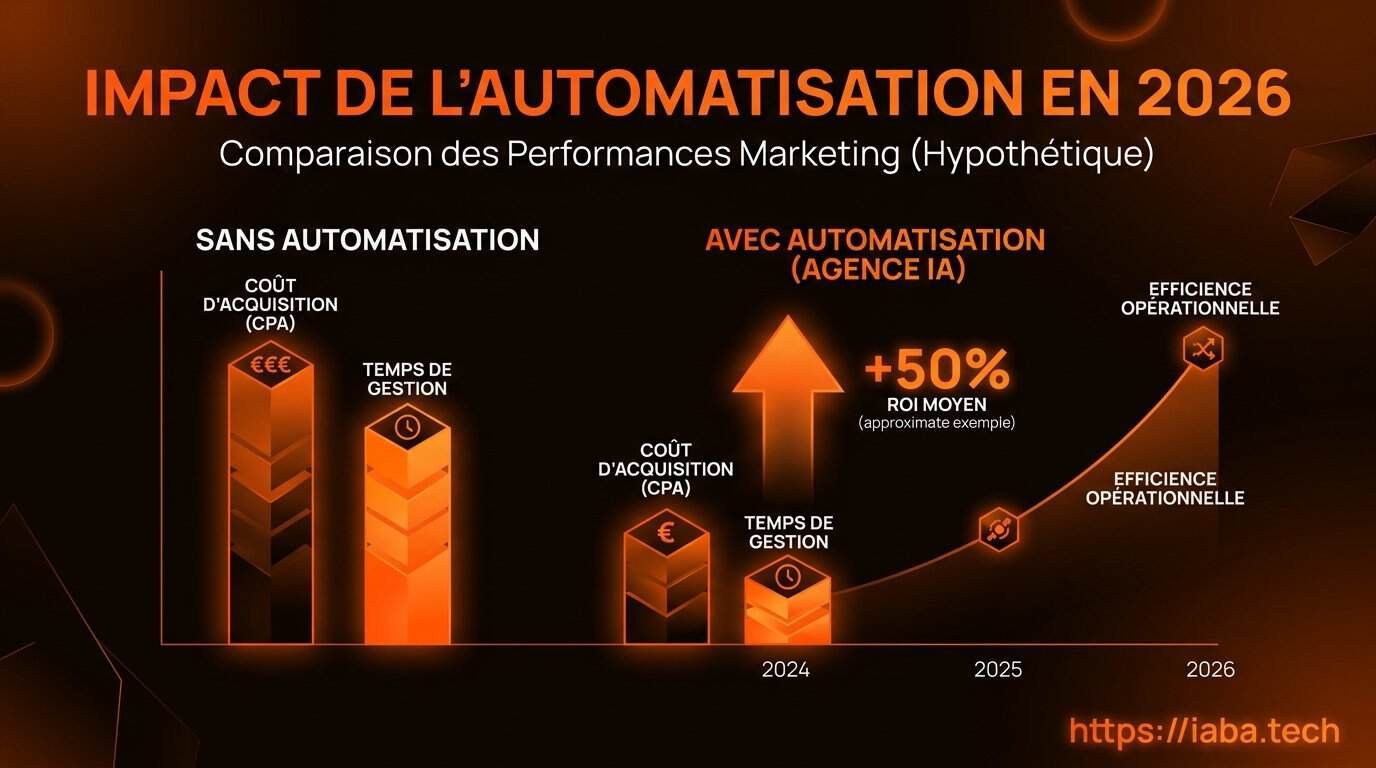 Comparatif du ROI entre gestion manuelle et automatisation
