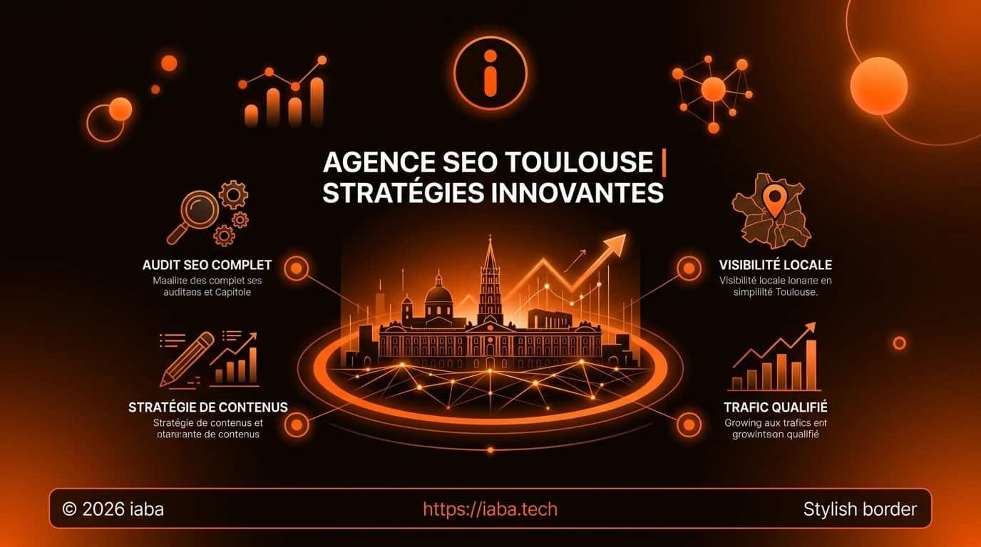 Agence GEO Toulouse 2026 : Référencement IA B2B 3 Schéma du processus de stratégie GEO à Toulouse : analyse IA, structuration et suivi