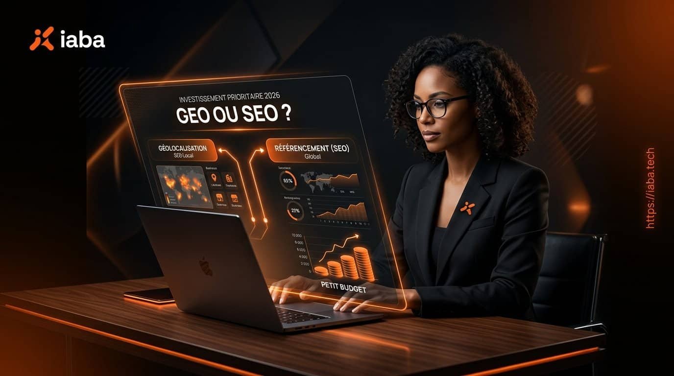 Comparaison entre SEO et GEO pour définir une stratégie PME avec un petit budget