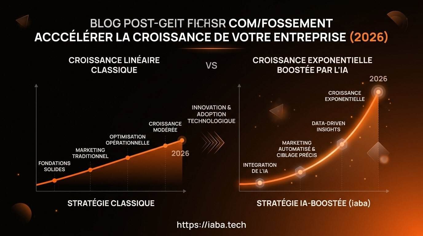Comment développer son entreprise : les 6 leviers B2B 3 Graphique comparatif des leviers de croissance pour développer une entreprise