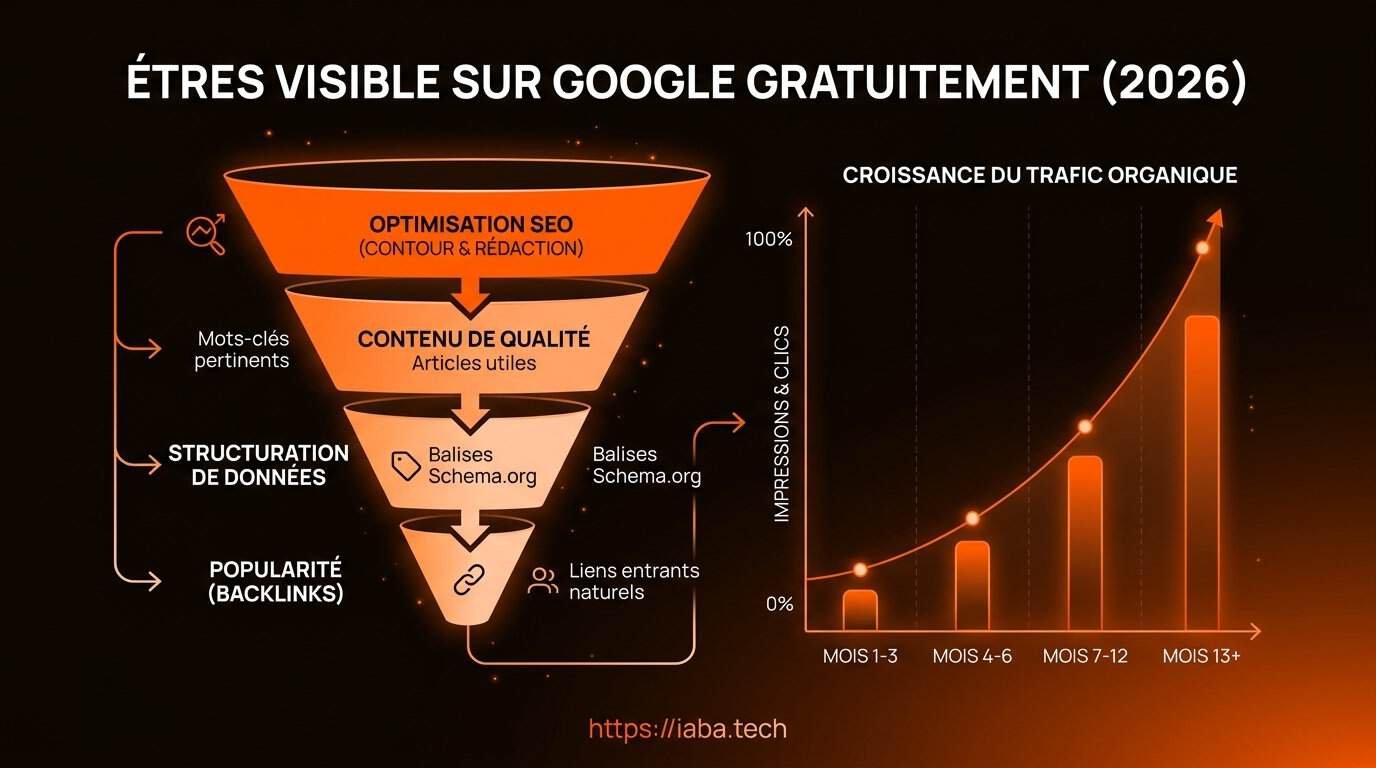 Comparaison du trafic organique entre stratégies SEO optimisées et non optimisées