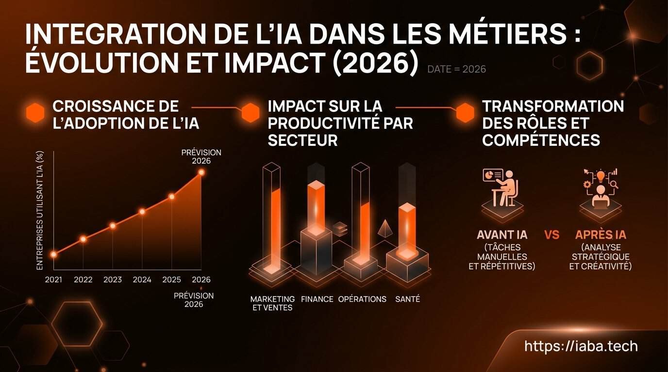 Graphique évolution du taux d'adoption de l'IA dans les entreprises entre 2022 et 2024