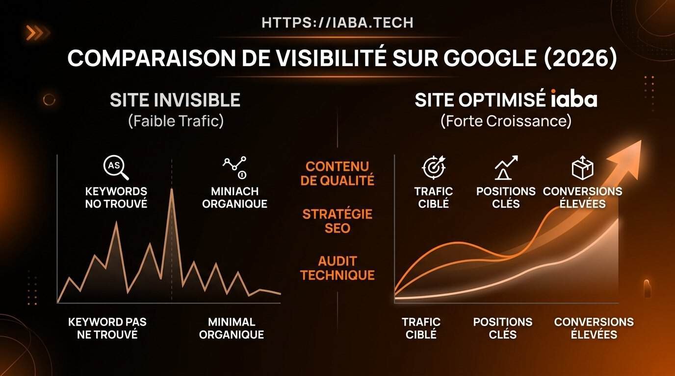 Pourquoi mon site n'apparaît pas sur Google ? 10 causes 3 Graphique des principaux facteurs bloquant l'indexation d'un site sur Google
