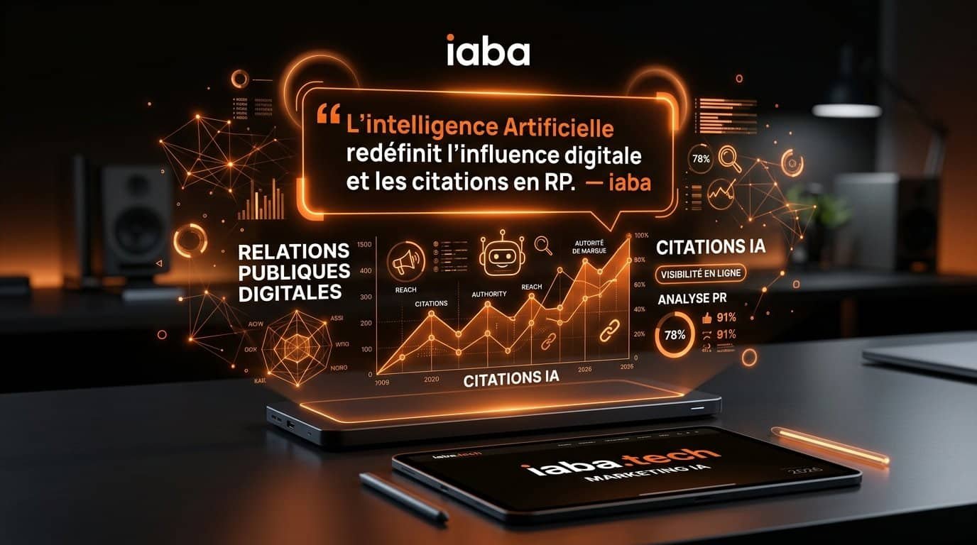 RP Digitales & Citations IA : la méthode 2026 1 Dashboard des citations IA générées par une stratégie de RP digitales