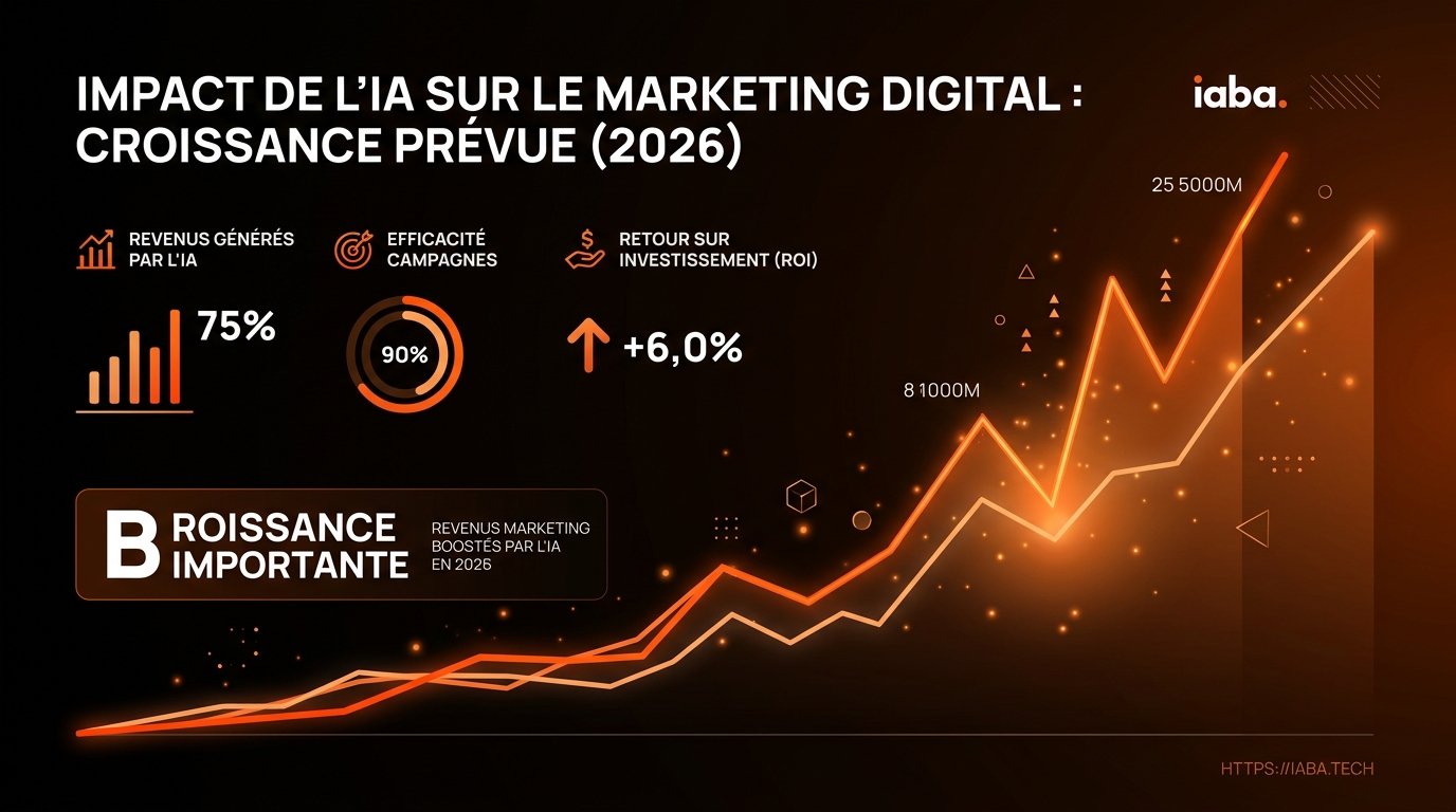 Graphique évolution efficacité des leviers de notoriété B2B sur 24 mois