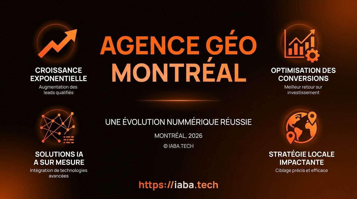 Infographie du passage du SEO traditionnel à la Generative Engine Optimization pour les entreprises à Montréal