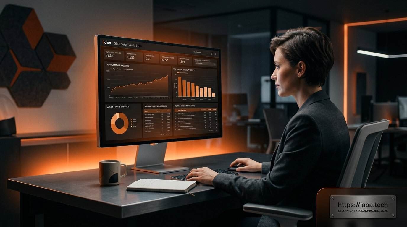 Looker Studio SEO : Créer un Dashboard Data et GEO 1 Tableau de bord de reporting SEO sur Looker Studio