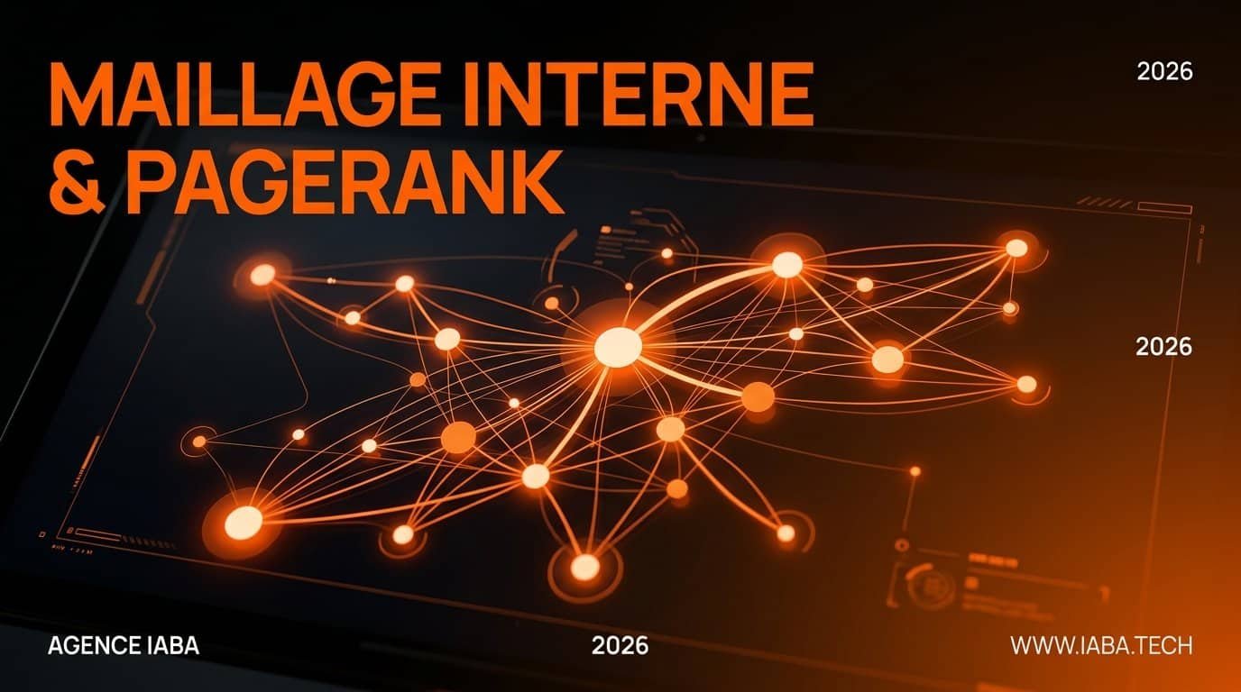 PageRank interne : piloter le graphe de liens de votre site 1 Schéma explicatif illustrant la circulation du PageRank à travers le maillage interne d'un site web