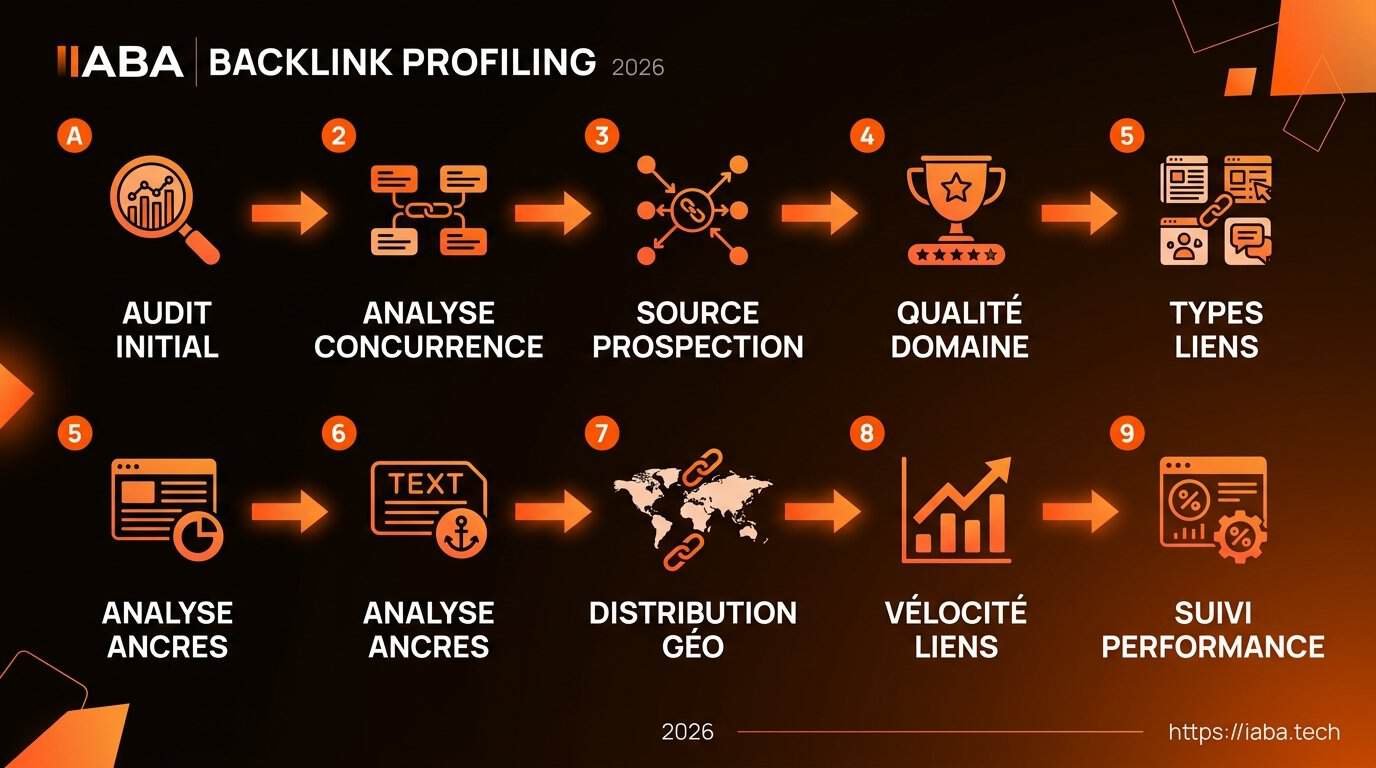 Audit du profil de backlinks : analyse, graphe et qualité 5 Étapes d'audit technique de désaveu et de stratégie de netlinking pour améliorer l'autorité de domaine