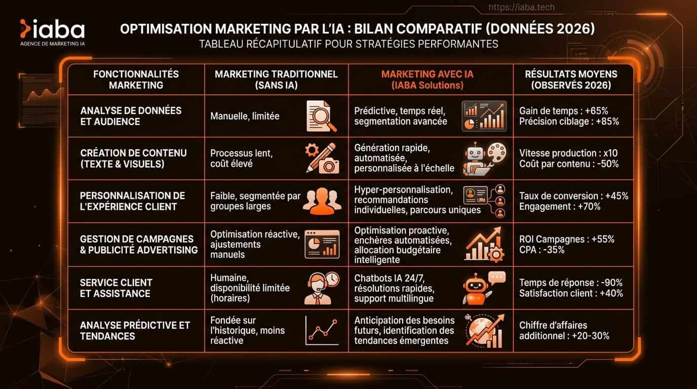 Rentabilité Google Ads : Mesurer et Optimiser le ROAS 4 Tableau comparatif des leviers pour une campagne Google Ads rentable en 2026