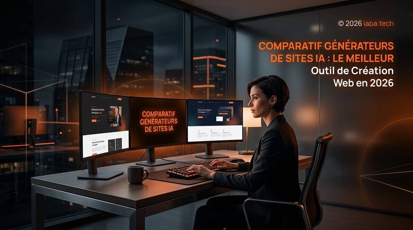 Tableau comparatif des meilleurs outils de création de sites web assistés par intelligence artificielle