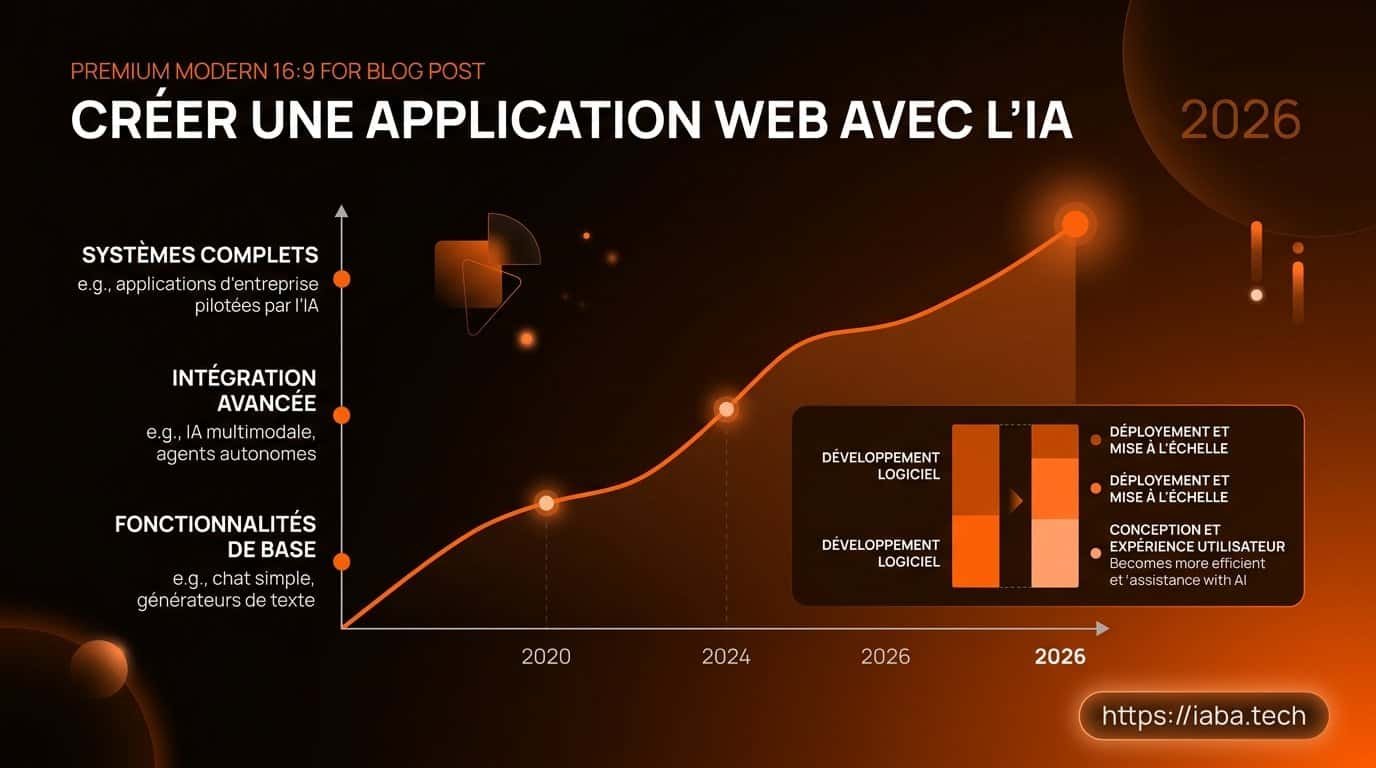 Créer une application web avec l'IA : outils et limites 4 Comparaison du temps de développement entre approche traditionnelle et IA générative