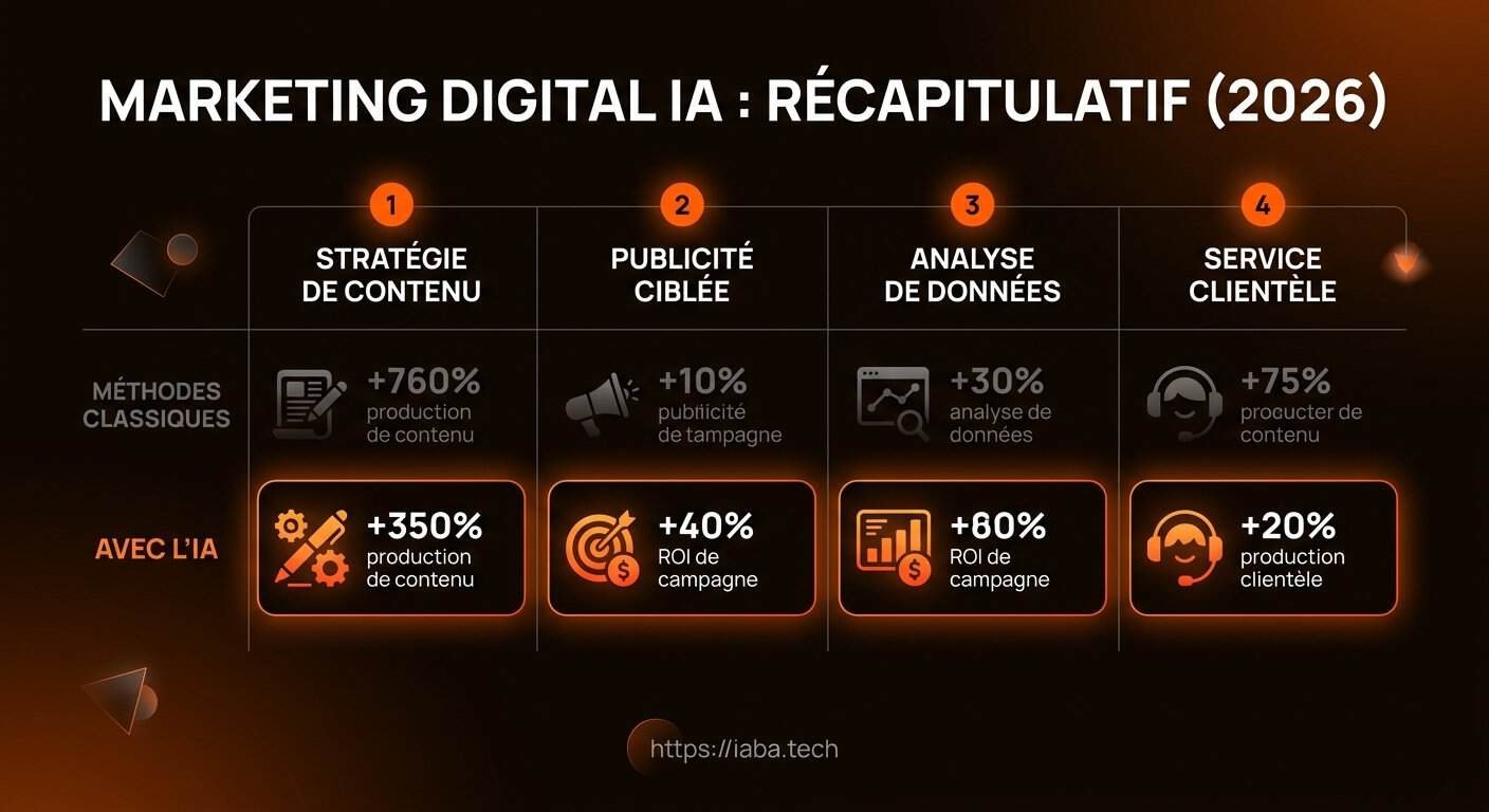 Agence Marketing Digital IA : Stratégies et Livrables 4 Comparatif des outils de marketing digital ia en 2026