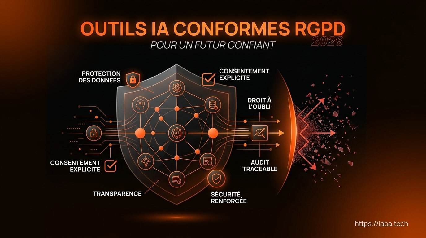 Outils IA conformes RGPD : la sélection pour entreprises européennes 2 Processus décisionnel en 5 étapes pour auditer et sélectionner des outils IA conformes au RGPD