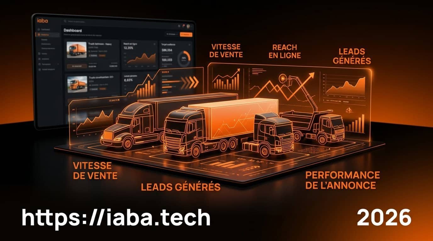 Vendre ses camions d'occasion plus vite : stratégie web 1 Parc de camions et poids lourds d'occasion prêts à la vente